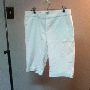 White/pink dress shorts!