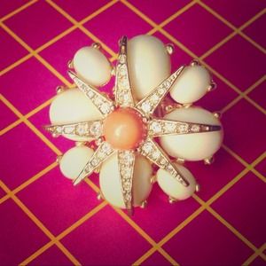 ❌❌HOLD . J Crew Flower Burst Ring