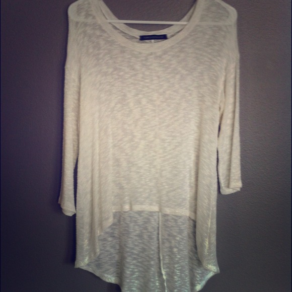 High low sweater