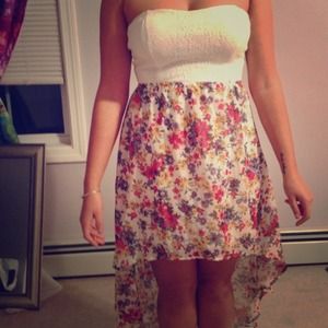 strapless mullet dress! worn only once