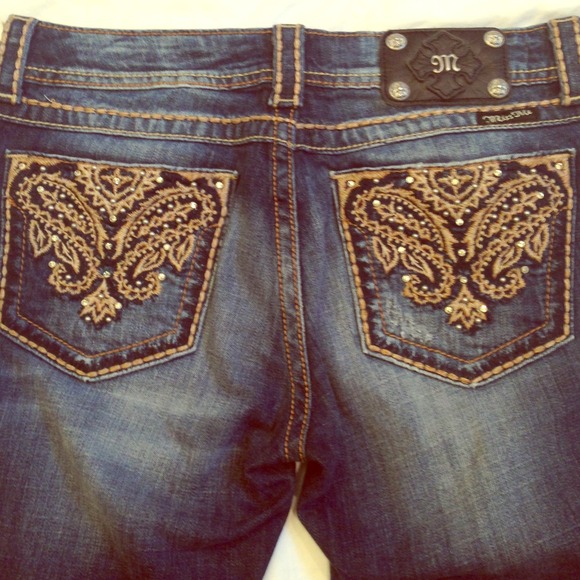 SOLD!! On another website MISS ME JEANS  size 30