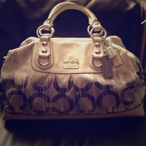 COACH Op Art Ikat Sabrina Satchel