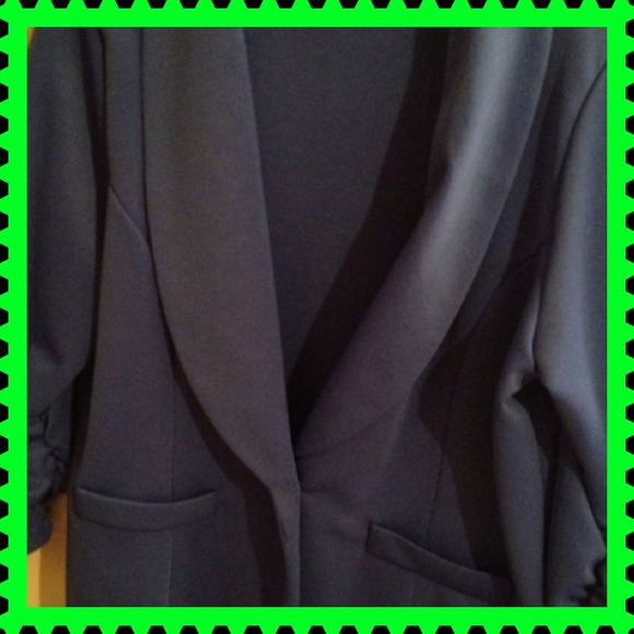 Royal blue blazer