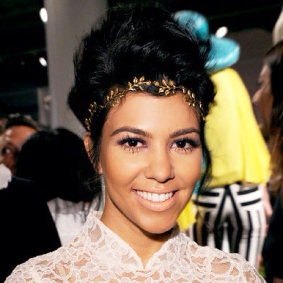 Rouelle EVE Headpiece: Gold Leaf Grecian Headband