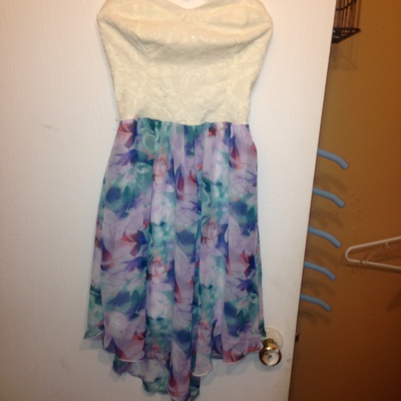 Charlotte Russe strapless dress NWOT