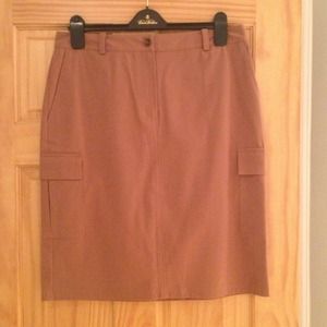 NEW Brook Brothers Cargo Skirt