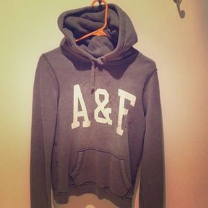 Abercrombie grey hoodie