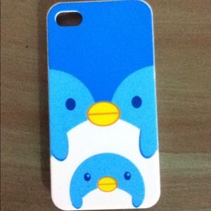 ❌Hold for sandy37❌Penguin iPhone 4 case & nails