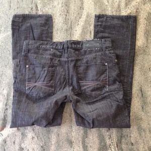 Express Straight Leg black Jean