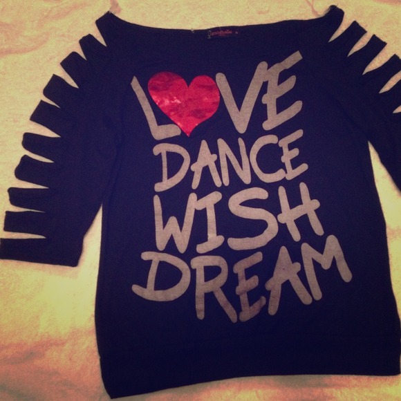 L❤VE DANCE WISH DREAM shirt
