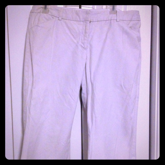 Size 12 stone color capris