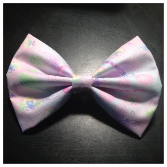 Pink Dragonfly Hair Bow