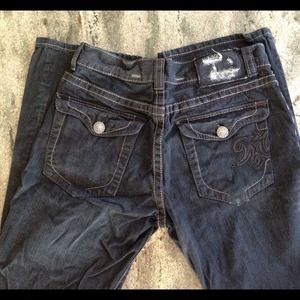 Authentic. Mek dark blue jean