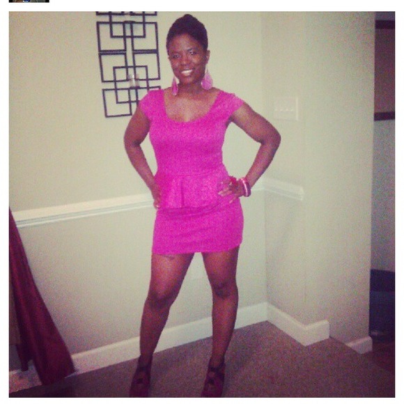 🚫Sold in Bundle🚫Sexy Pink Peplum Dress