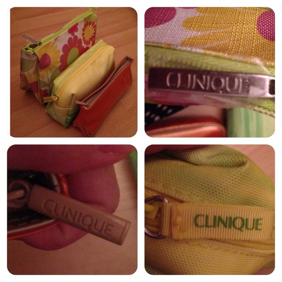 🚫Sold🚫3 Cliniques makeup bags! NWOT! Adorable! - Picture 4 of 4