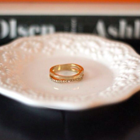 Jewelry - Pave and Gold Band Duo