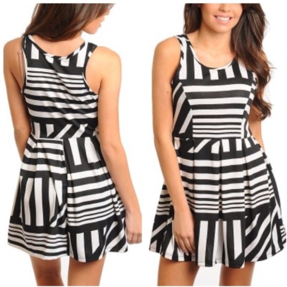 New Black & White Dress!!