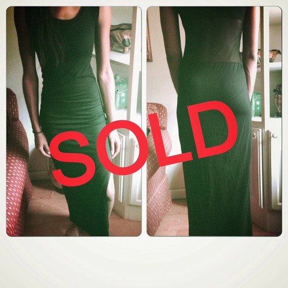🚫Sold on Ebay🚫!! Sheer Back Maxi