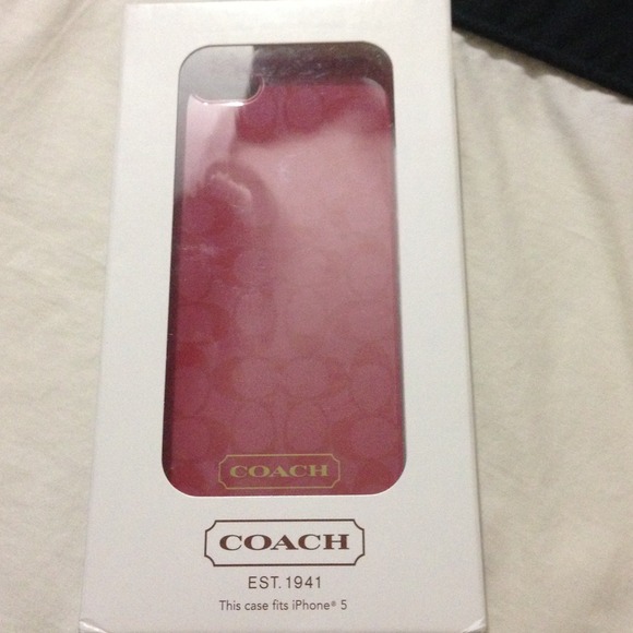 ❌SOLD❌Coach iPhone 5 case