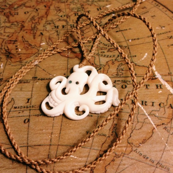 Hawaiian Octopus necklace