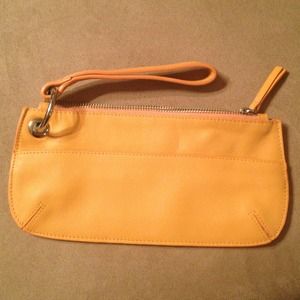 Orange Wristlet! NWOT