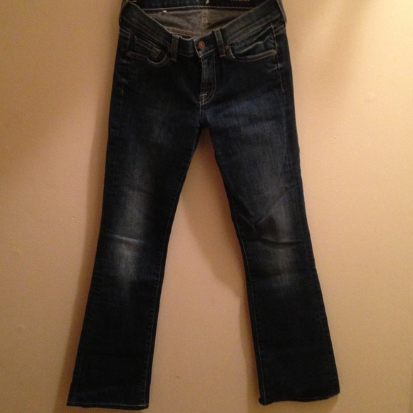 Size 25 7 For All Mankind Bootcut Jeans
