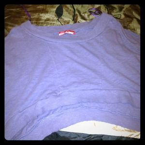 Cropped sweater/sweatshirt  light purple