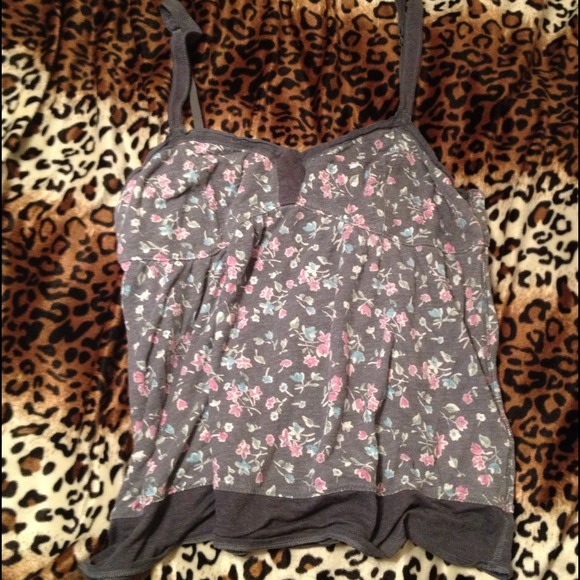 American eagle floral cami top