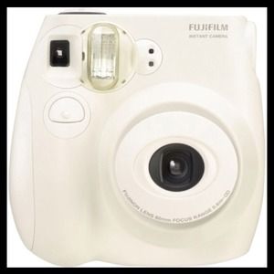 White in box Fuji-film   mini instant film camera