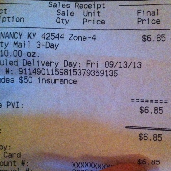 Proof of trade shipment.