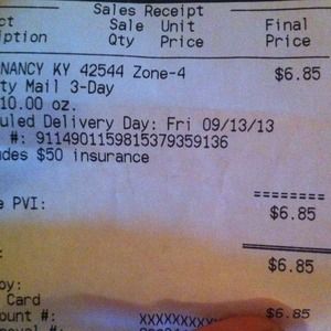 Proof of trade shipment.