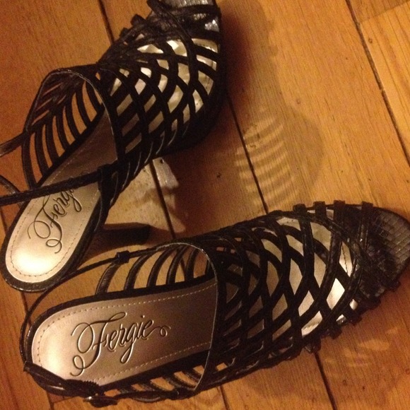 Fergie Platforms 8.5 wore once! - Picture 2 of 2