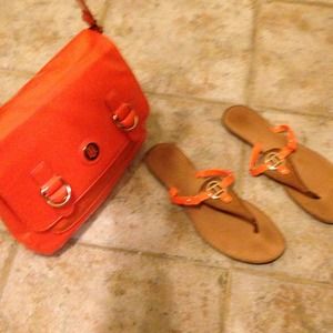 Tommy Hilfiger Purse and Sandals