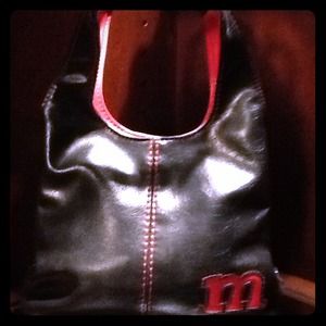 9 West leather bag