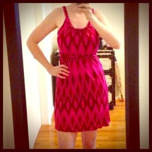 50% Off! ⭐️ Bright Ikat Print Dress