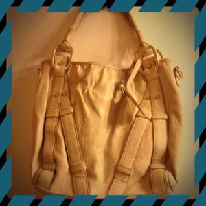 Jessica Simpson beige handbag