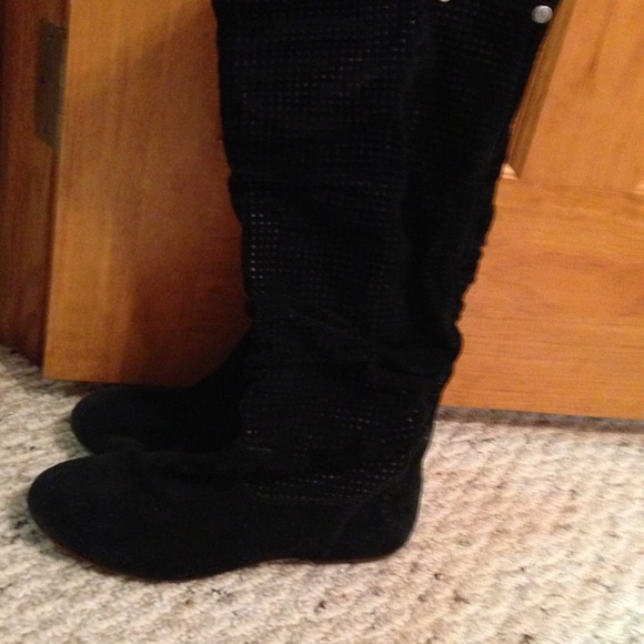 Ugg slouch suede boots