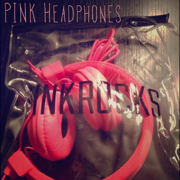 Victoria's Secret PINK headphones