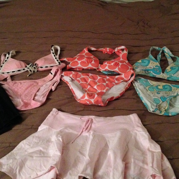 Swimsuit bundle! Betsy Johnson + j crew & cover up