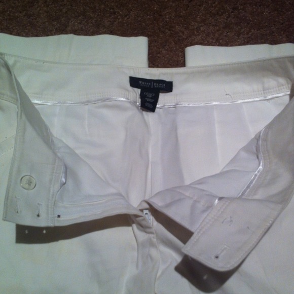 White House Black Market White Pants