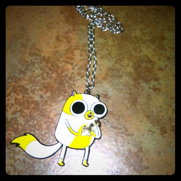 Adventure time cake necklace (RESERVED)