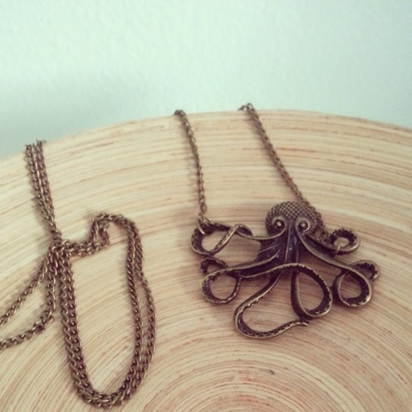 🐙Vintage Octopus Necklace🐙