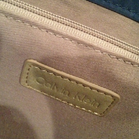 Calvin Klein Blue Tote Bag - Picture 2 of 4