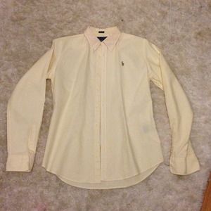 Ralph Lauren long sleeve button up polo