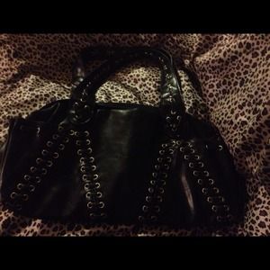 Bundled purse & 2 fingerless gloves