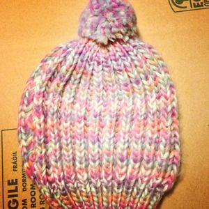 SUPER SOFT COLORFUL KNIT BEANIE