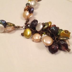 Genuine freshwater pearl necklace