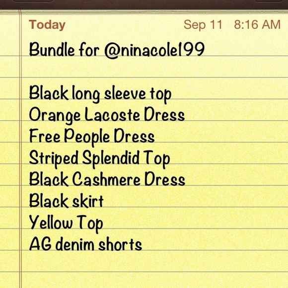 Bundle for @ninacole199