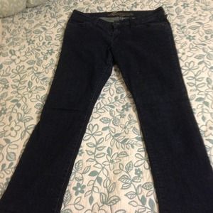 Delia's dark denim Morgan jeans