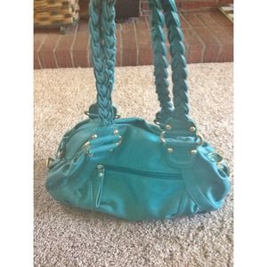 Teal blue bag